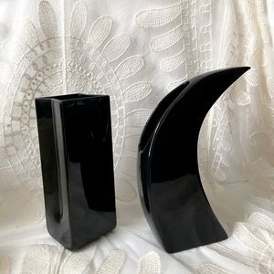 ✨SOLD ON MP✨ Set of two (2) MC Ikebana Style Vases